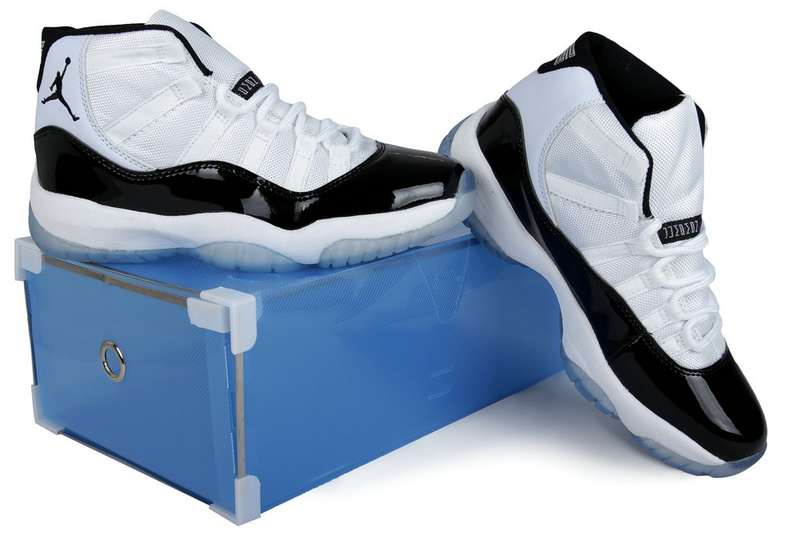 Air Jordan 11 Mens Shoes Aa Black/White Online